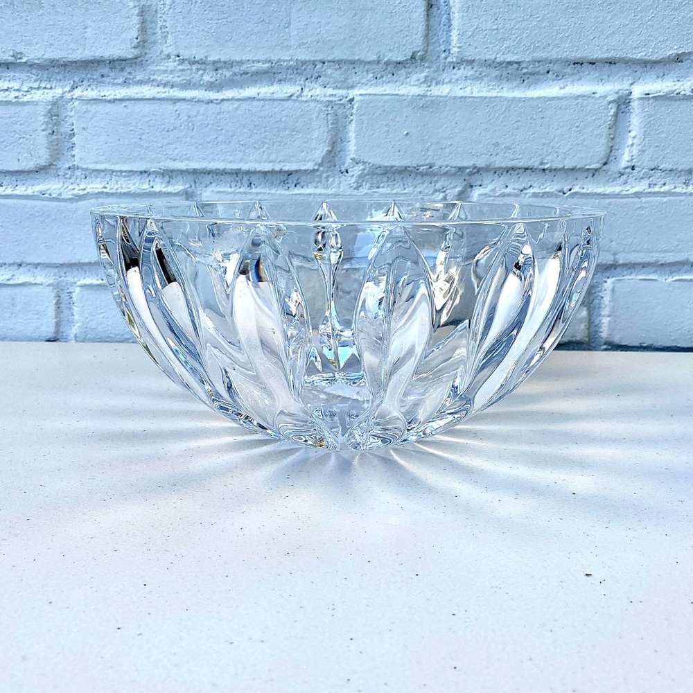 REED & BARTON Equinox Crystal Bowl